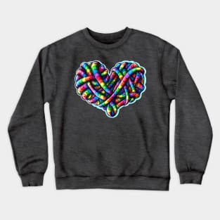 Tangled heart Crewneck Sweatshirt